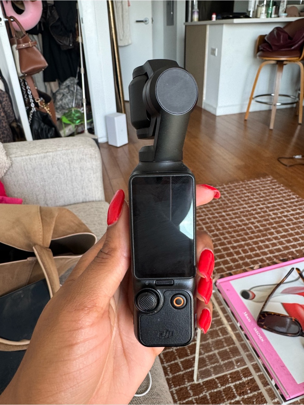 DJI Pocket 3 Compact Handheld Gimbal Camera - Black barely used